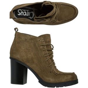 Circus by Sam Edelman Denver Boots Green Suede 7